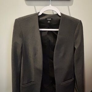 Express Women's Grey Blazer